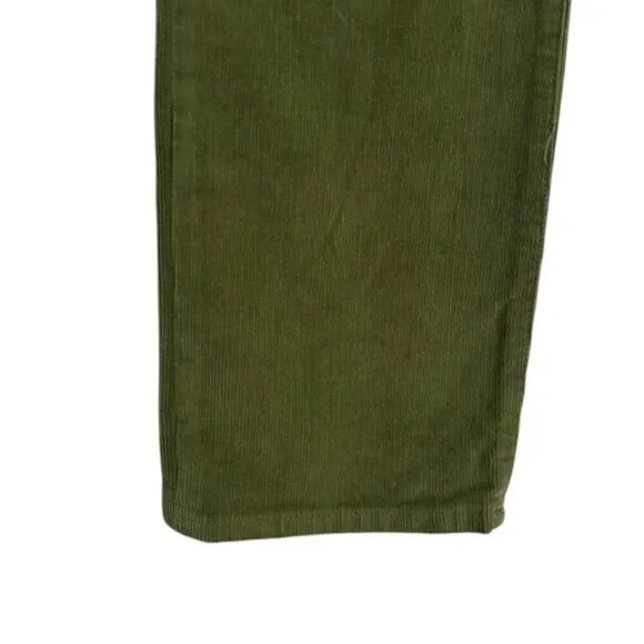 NWT J. Crew | Women's Green Vintage Slim Straight Corduroys Pants Size 25 - Picture 6 of 10